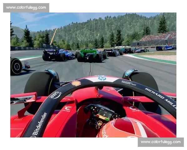 F1正赛惊险瞬间回顾多车连环碰撞引发赛道混乱